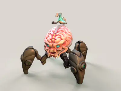 Arachnotron Collectible toy Doom Eternal 3D print model