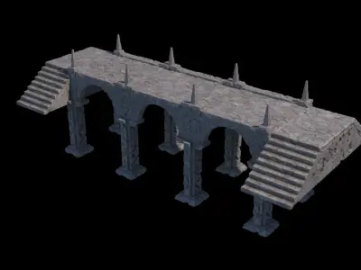 Ancient Ruin Kit - 40 plus Elements 3D model