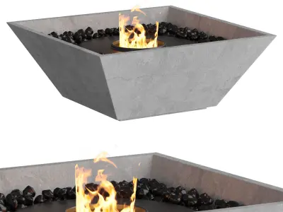 EcoSmart Fire Fireplace 3D model