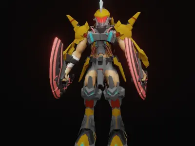 Cyberpunk XE 3D model