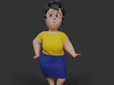 charater 3D print model