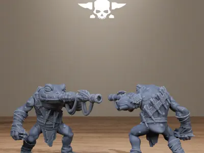 Bogkin Infantry 3D print model