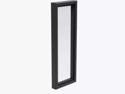 Modern Tall Window Low-poly 3D model