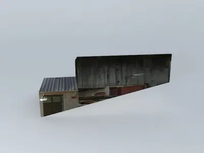 humno building with roof Free 3D model