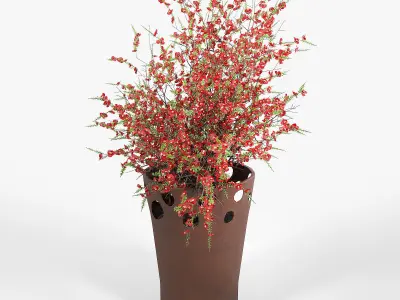 JARDINIERE GREEN PALACIO I Chaenomeeles japoonica 3D model