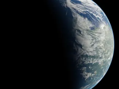 Planet Shah Tula 12K 3D model