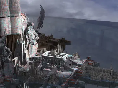 Angelic Halls Of Power 3D model
