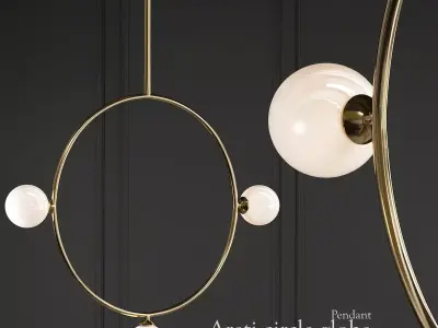 Areti circle globe 3D model