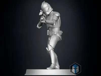 Clone Trooper Figurines - Defenders 3D print model