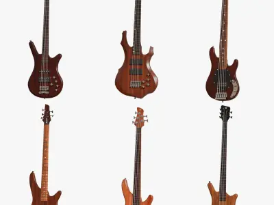  Professional Bass Guitar Collection 6 High End PBR Models 