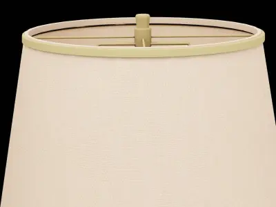 Bed Side Lamp Low-poly 3D model