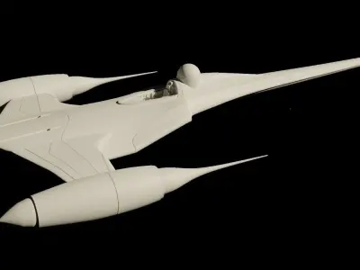 N1 Star Fighter  3D print model