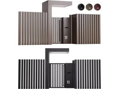 Fencing 27 3D model