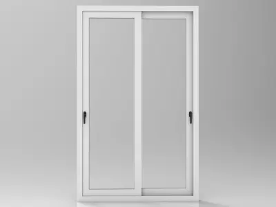 Sliding door 140x225 Free 3D model