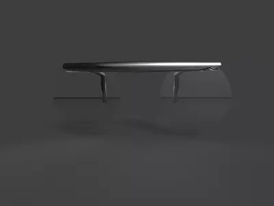 Modern Glasses 3D model