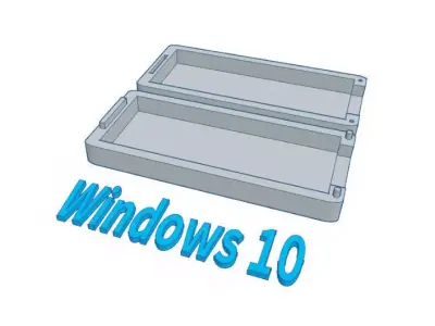 Flash Windows 10 3D model