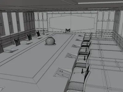 Imperial Conference Room A 3D model