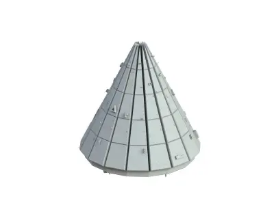 Sci Fi Object No 2664 Low Poly Low-poly 3D model
