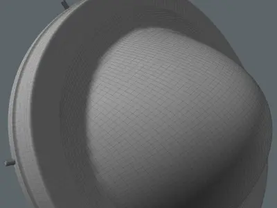 Ceiling lamp for roof 3D model