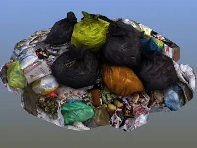 Trash Pile 3D model
