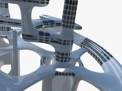 Future city IV 3D model