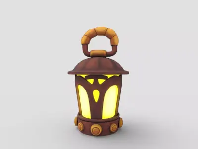 lamp prop 3D model