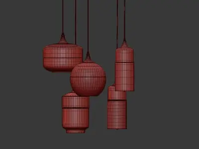 PENDANT SET 21 3D model