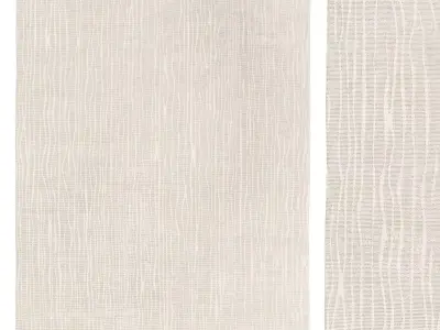 PADMA HAND-KNOTTED SILK and WOOL RUG 3D model