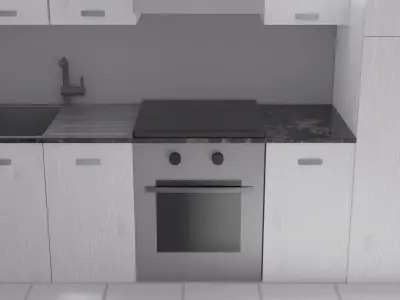 Kitchen Room 3D model