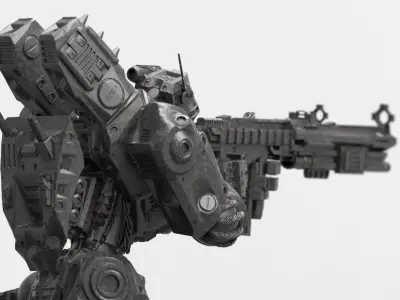 Peacemaker Mech Miniature 3D print model