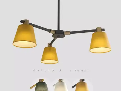 Lampatron Natura A 3 lamps 3D model
