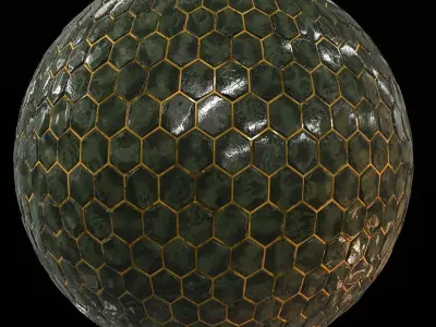 Teal Tile Material 14 - PBR Seamless Textures Texture buy