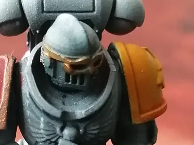 Wolf viking style helmets - Style 2 with mail 3D print model