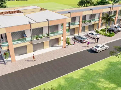 SHOPPING CENTRE 3D model