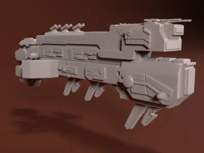 Heavy Escort Destroyer - Ram Class 3D print model