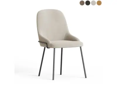 Queen Side Chair Jarrett 3D model