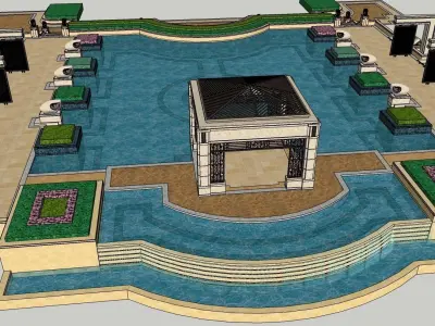 Free 3D Swimming-Pool Models 3D model