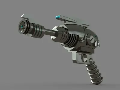 Alien Blaster Fallout 3D print model