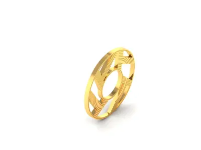 Women Pendant 3DM STL OBJ FBX Render Details 3D print model