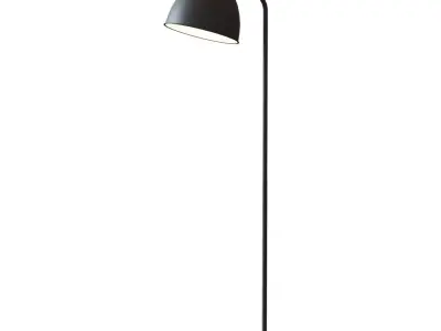 HEKTAR Floor lamp dark gray 3D model