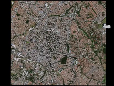 Campinas - Brazil 3D model