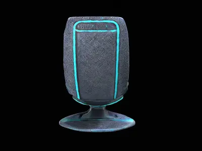 futuristic chair 3D model