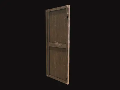 Medieval Window V02 Low-poly 3D model