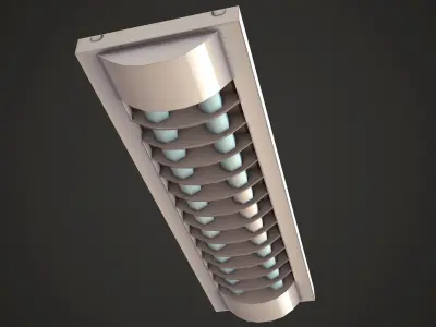 Ceiling Lamp Low Poly Low-poly 3D model