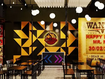 RESTAURANT BEER V1  Low-poly 3D model
