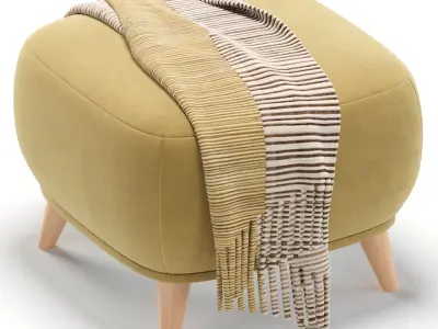 Pouffe Milin 7 Colors Version divan ru 3D model