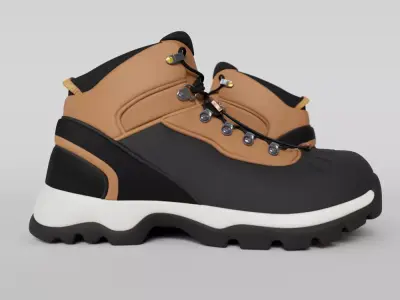 Winter boots 3D model