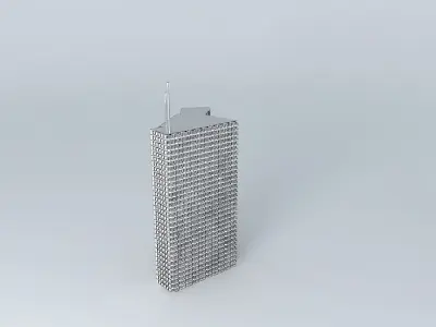 Blue Heldon Hotel Free 3D model