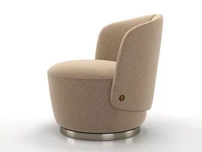 Yvonne Armchair 3D model