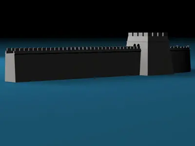 Greatwall great wall of china 3D model